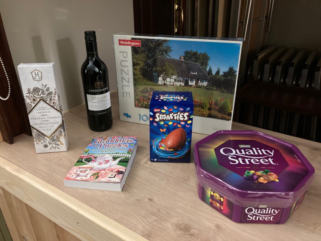 The raffle awaits