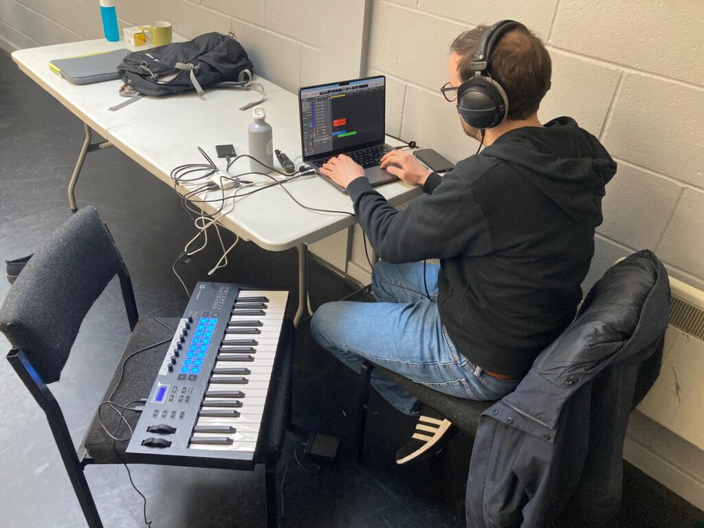 Mark mixing sound