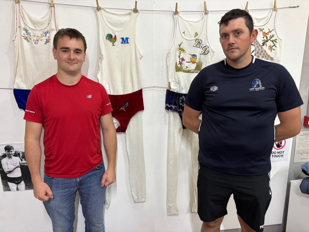 Mark Wharton and Jack Ewart